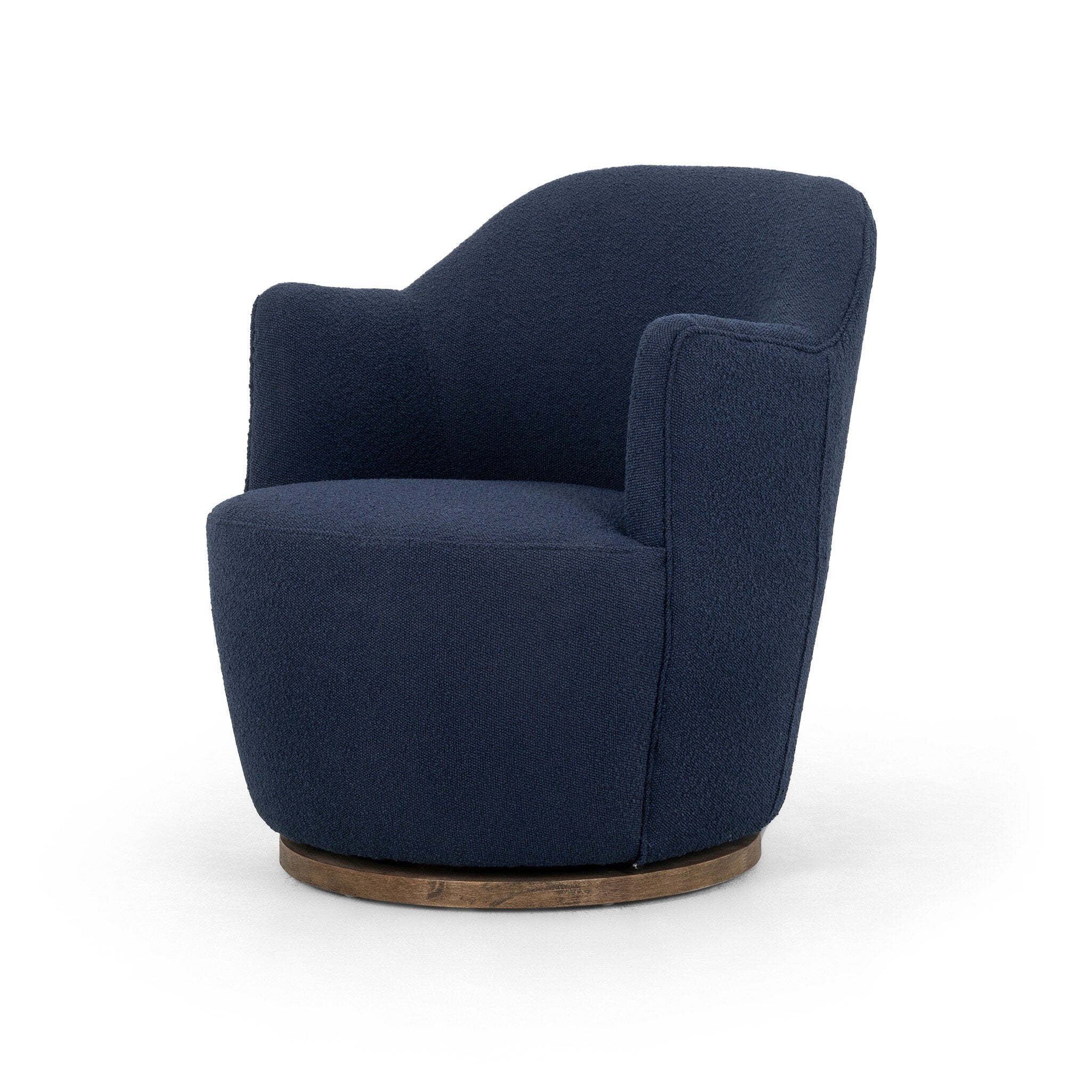 Aurora Swivel Chair - Copenhagen Indigo