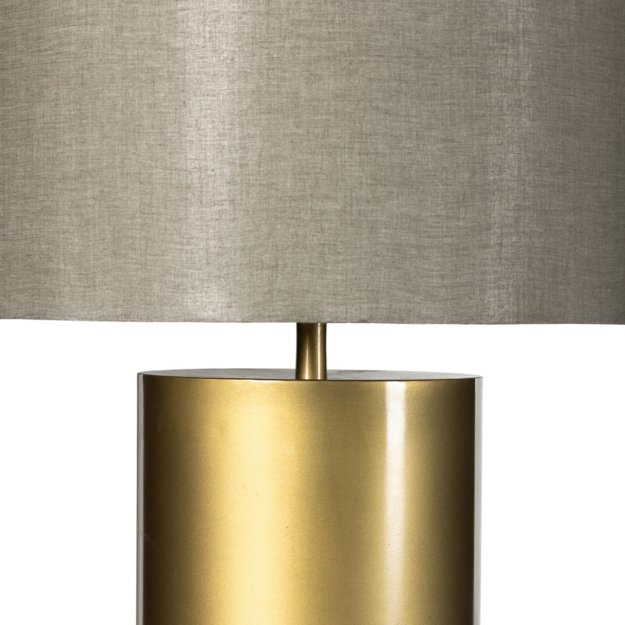 Cameron Floor Lamp - Ombre Antique Brass