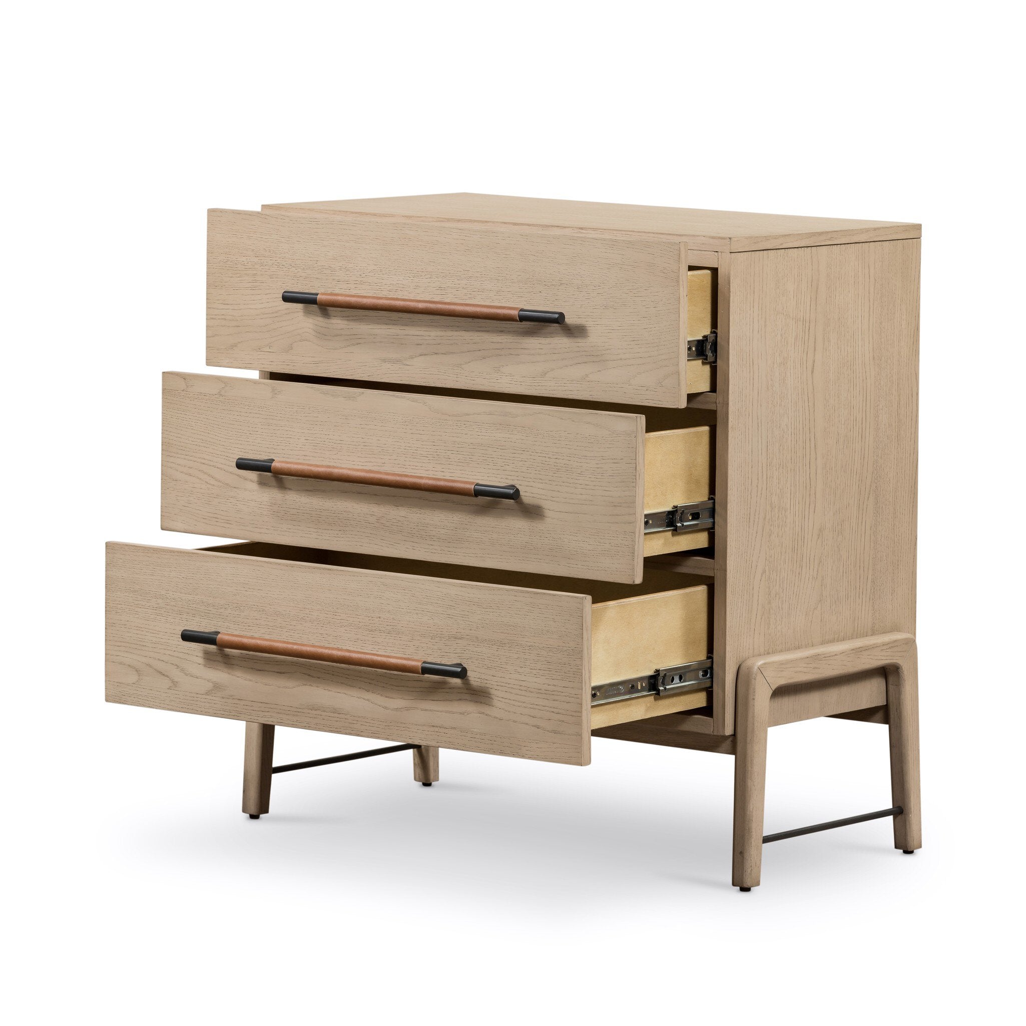 Rosedale 3 Drawer Dresser - Yucca Oak Veneer