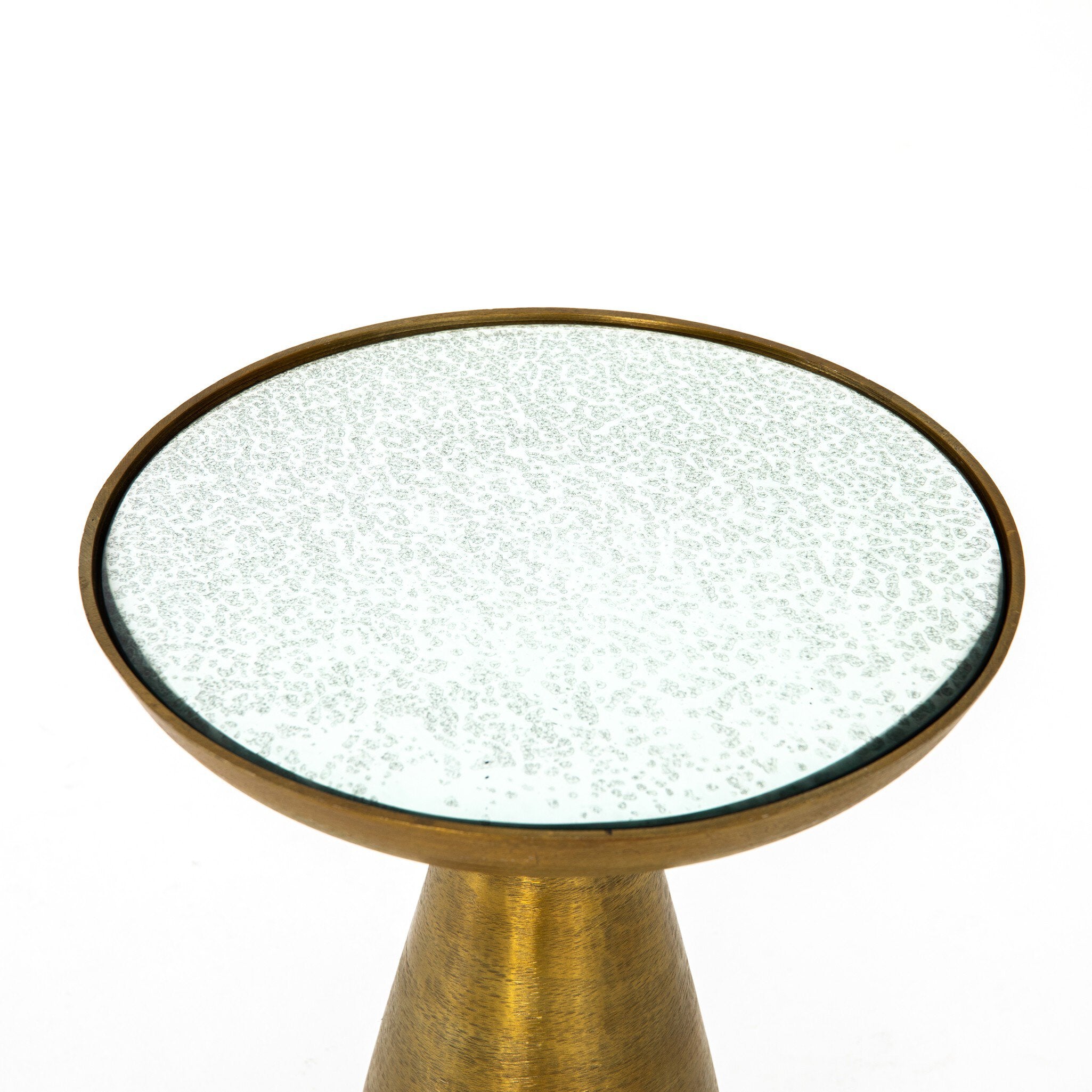 Marlow Mod Pedestal Table - Ash Glass