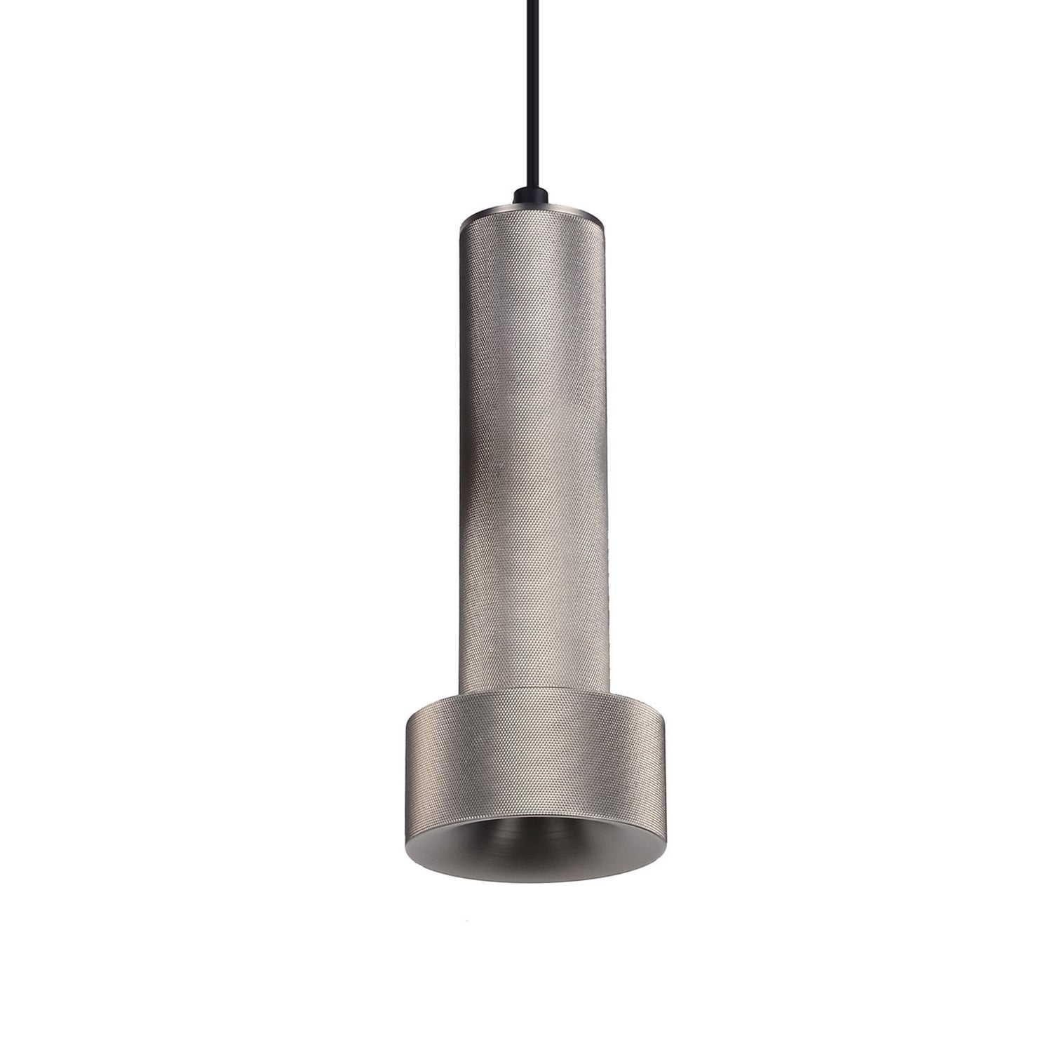Avenue Lighting - HF1070-LGY - One Light Pendant - Cicada - Knurled Light Grey