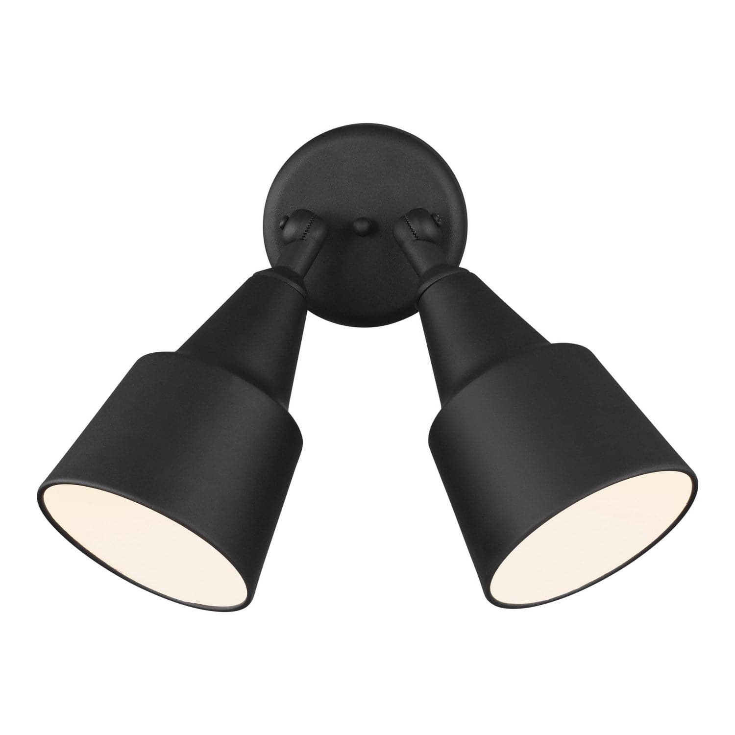 Generation Lighting. - 8560702-12 - Two Light Adjustable Swivel Flood Light - Flood Light - Black