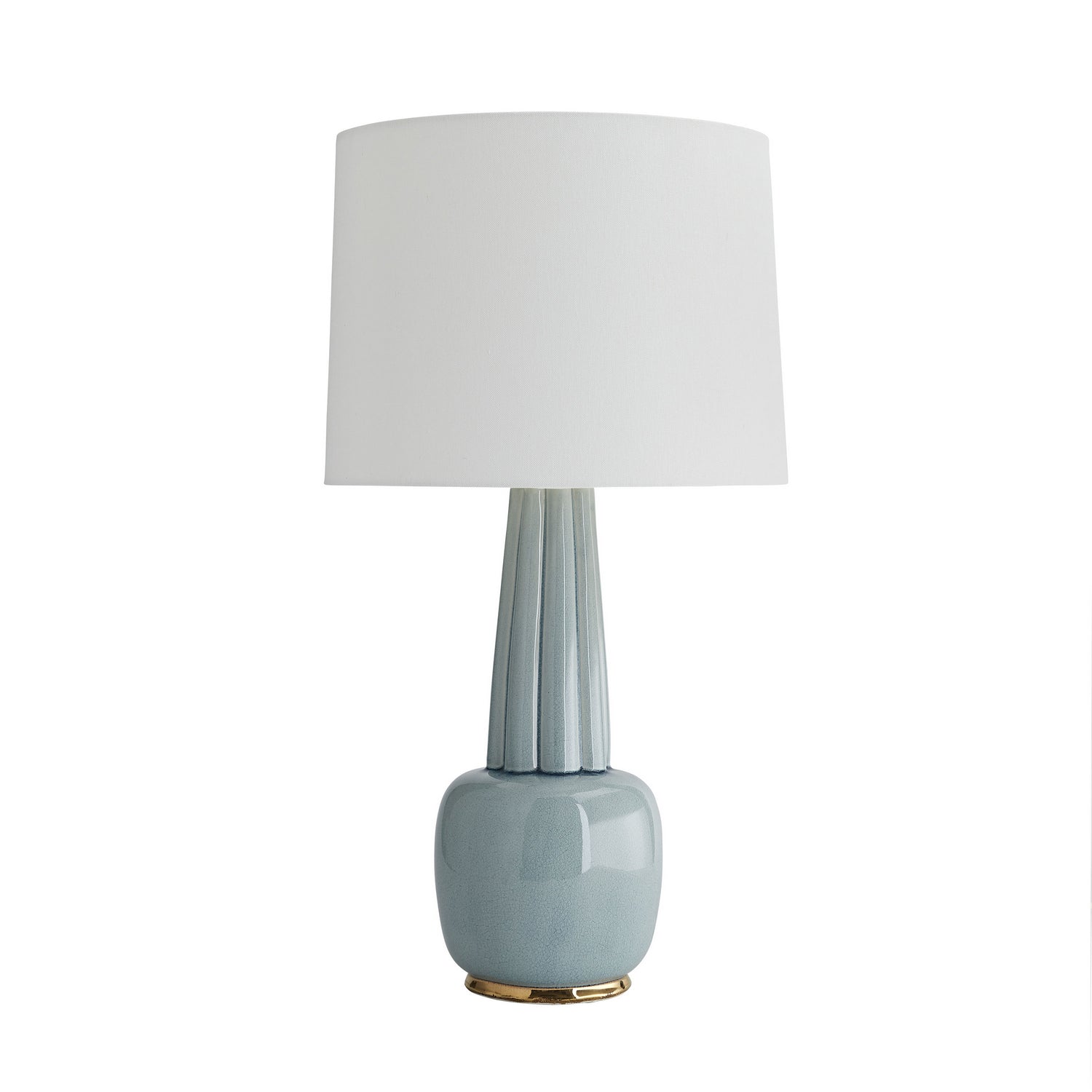 One Light Table Lamp from the Arlington collection in Celadon finish