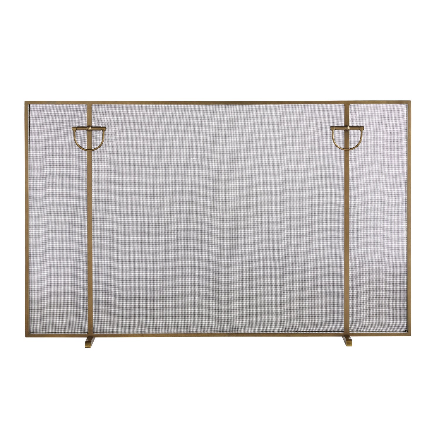 Screen from the Brooklyn collection in Antique Brass finish