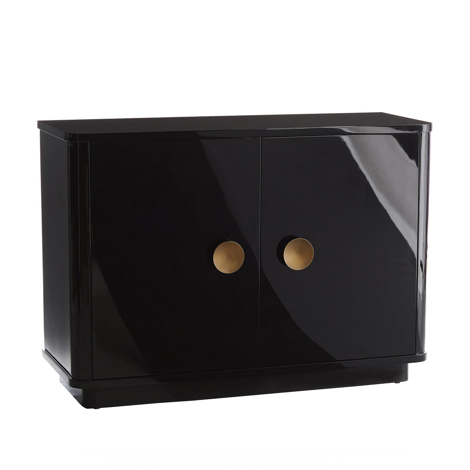 Chest from the Kennedy collection in High Gloss Black Lacquer finish