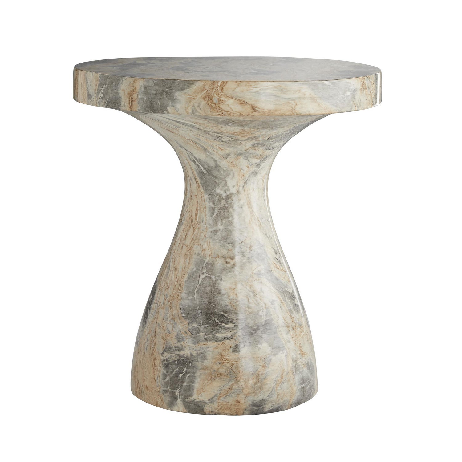 Accent Table from the Serafina collection in Sahara Faux Marble finish