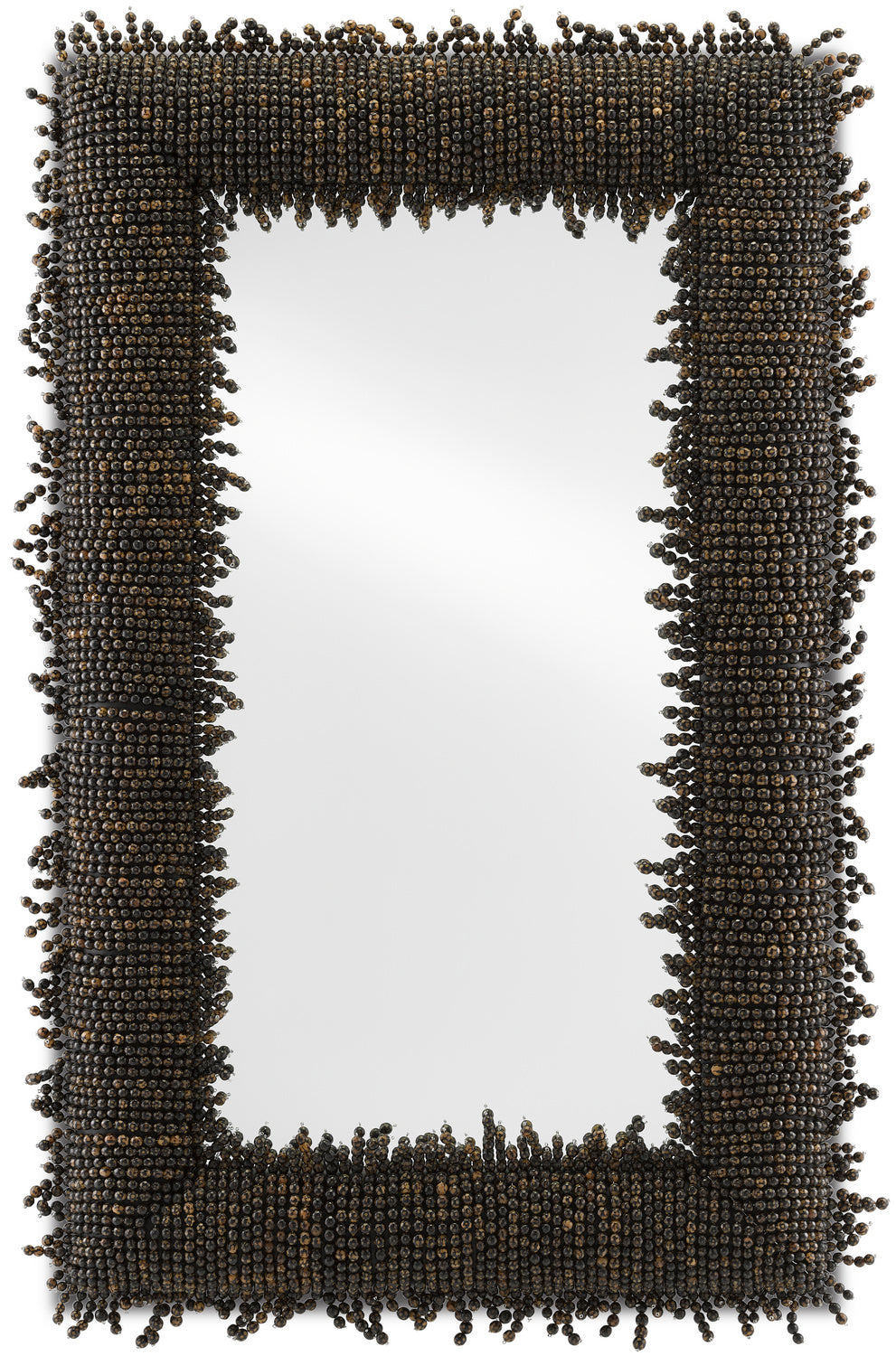 Mirror from the Pasay collection in Black/Mirror finish