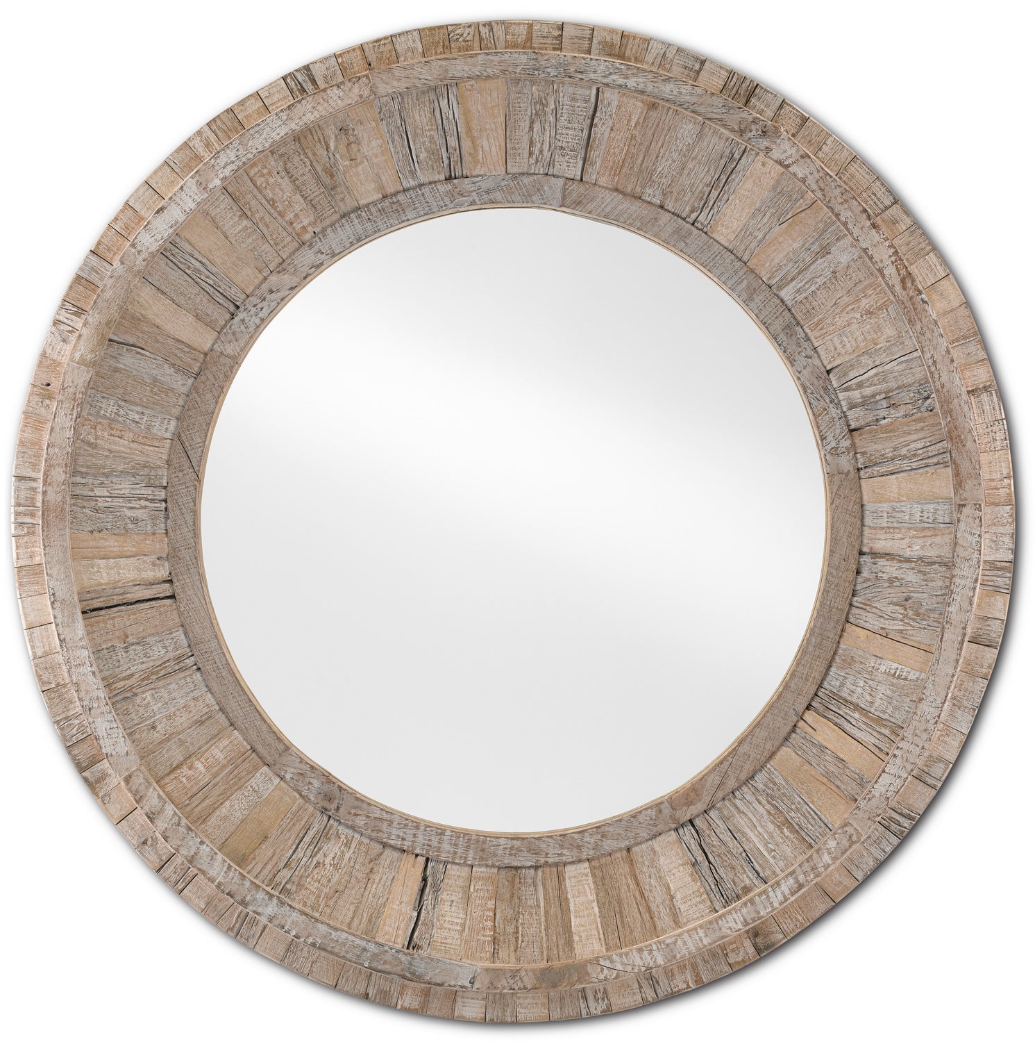 Mirror from the Kanor collection in Whitewash/Mirror finish