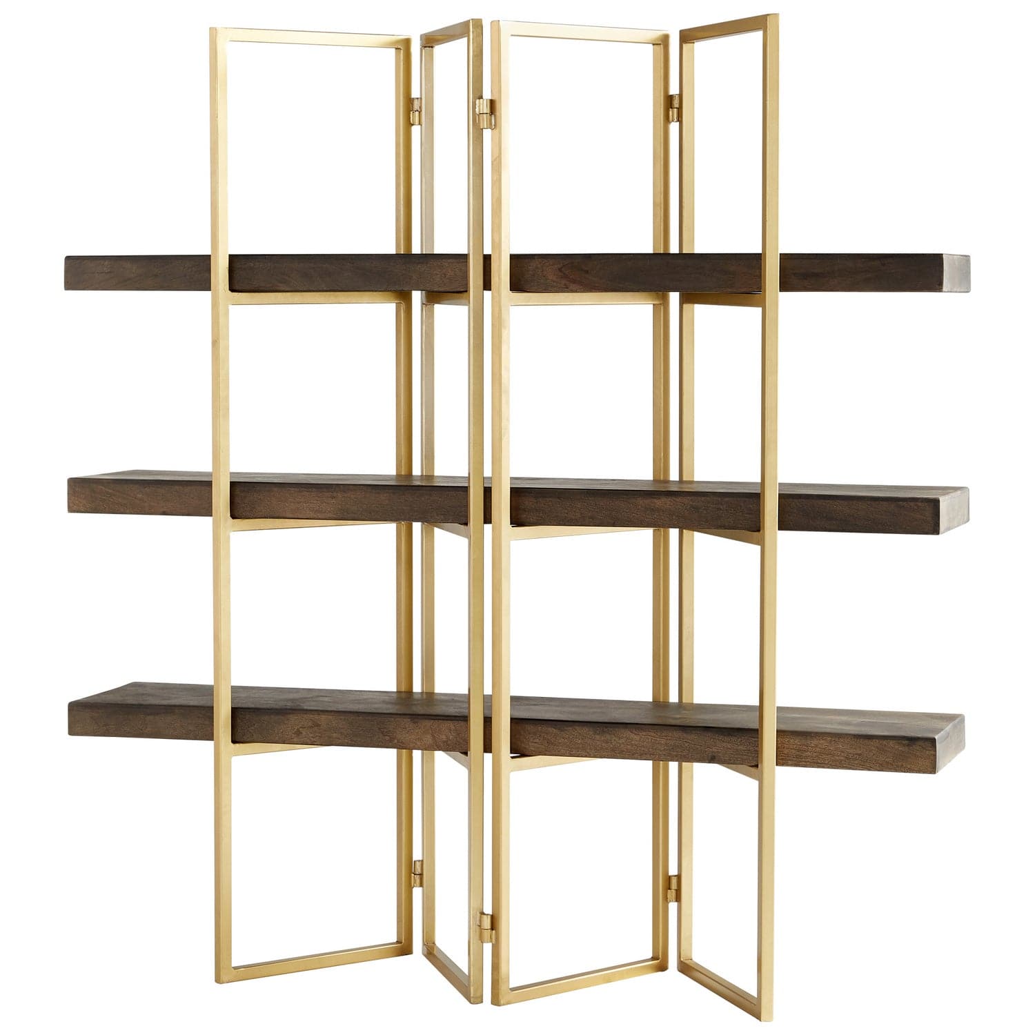 Cyan - 10763 - Etagere - Gold And Grey