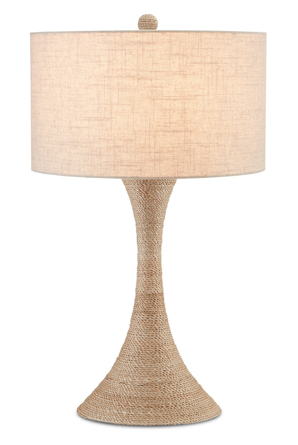 One Light Table Lamp from the Shiva collection in Natural Rope finish