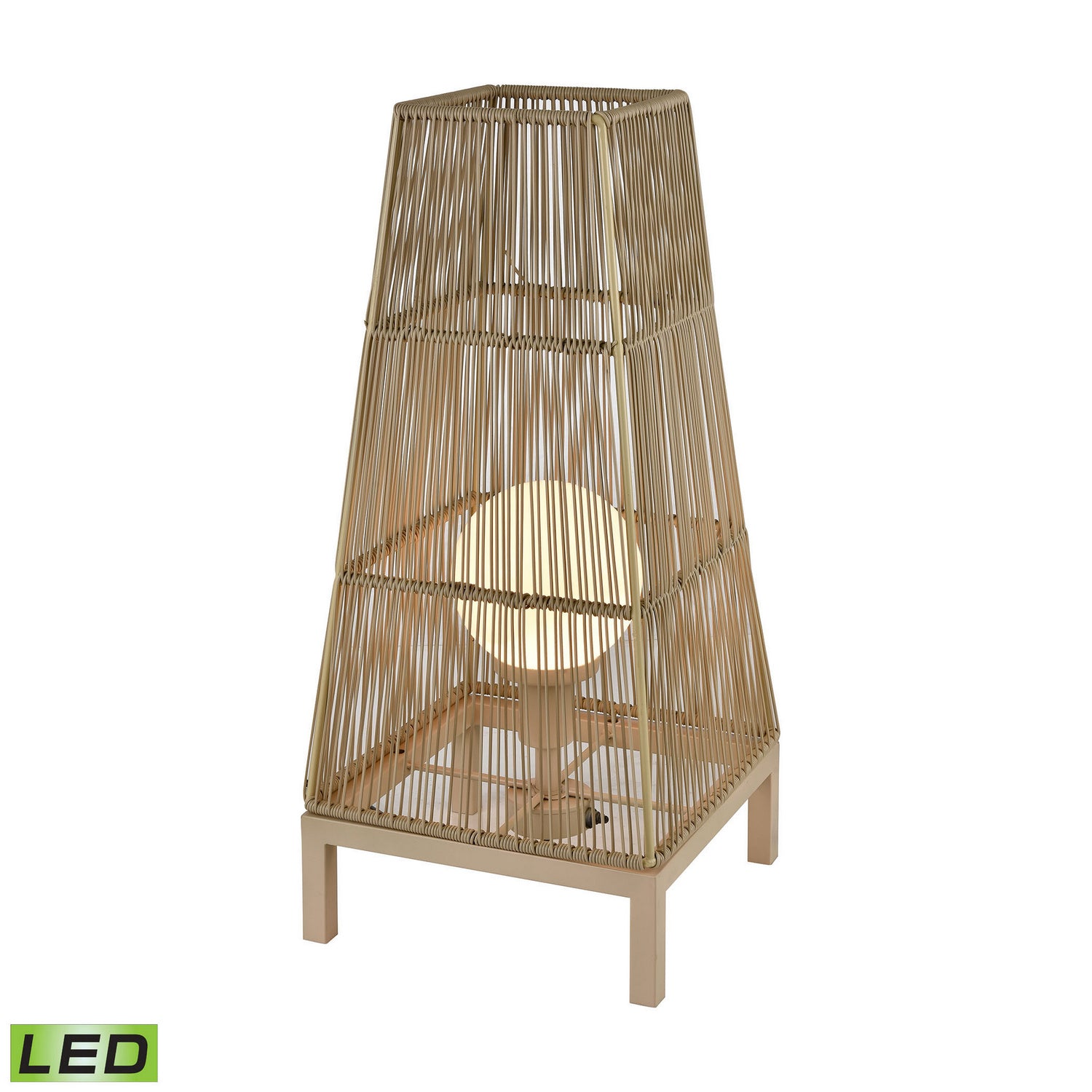 ELK Home - D4623 - LED Floor Lamp - Corsica - Beige
