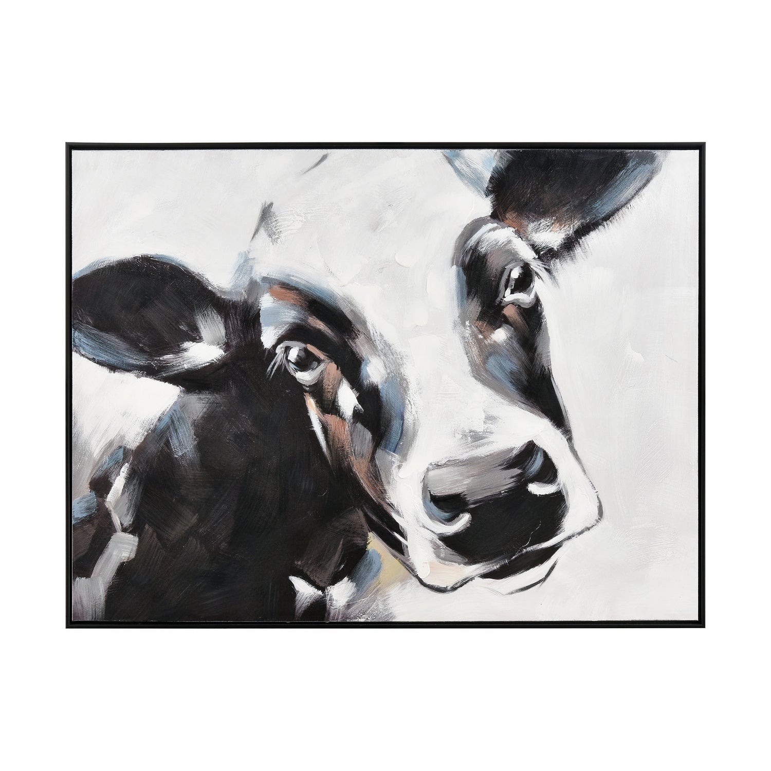 ELK Home - S0016-8146 - Wall Art - Lucy the Cow - White