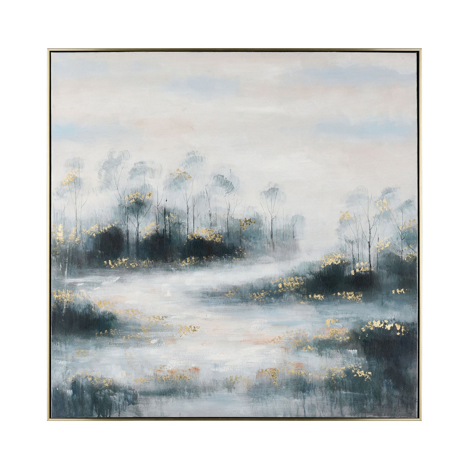 ELK Home - S0016-8161 - Wall Art - River Mist - Light Blue