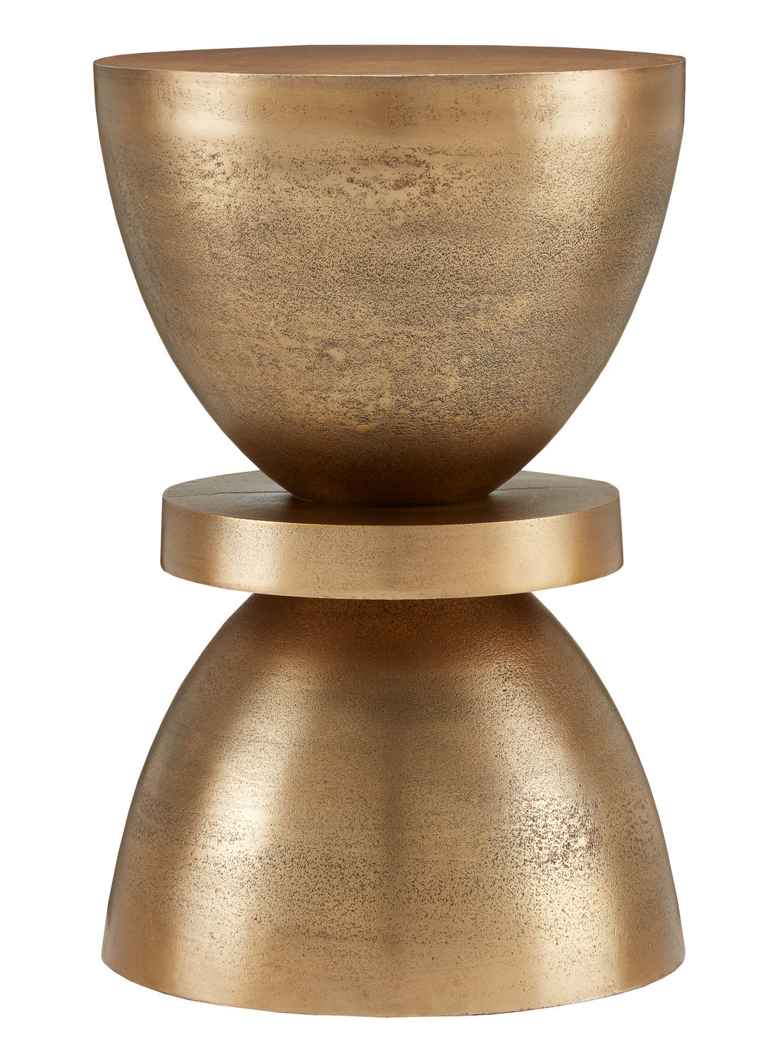 Accent Table from the Ivaan collection in Antique Brass finish
