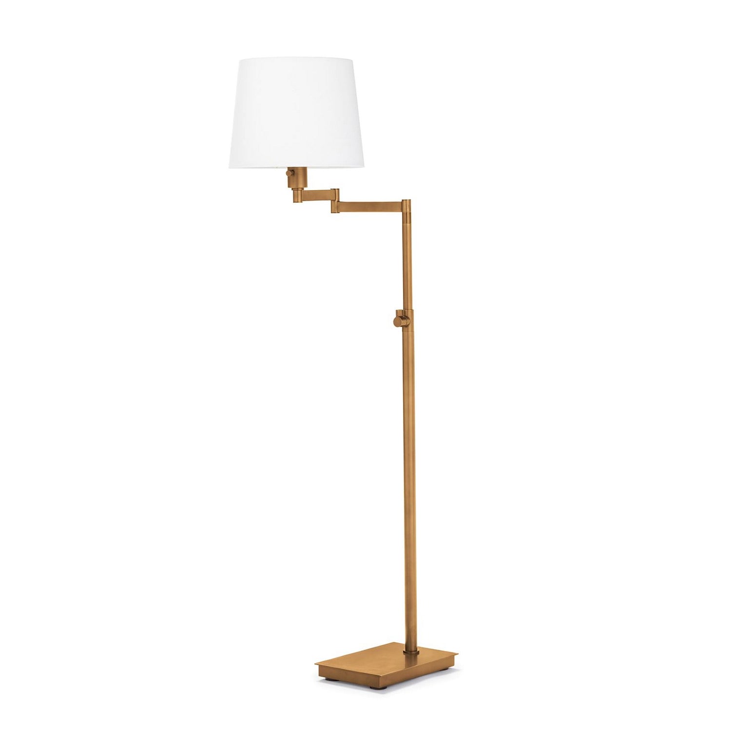 Regina Andrew - 14-1057NB - One Light Floor Lamp - Virtue - Natural Brass