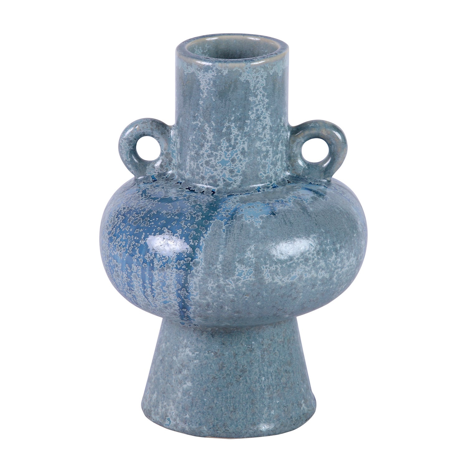 ELK Home - H0117-8257 - Vase - Derry - Blue Glazed