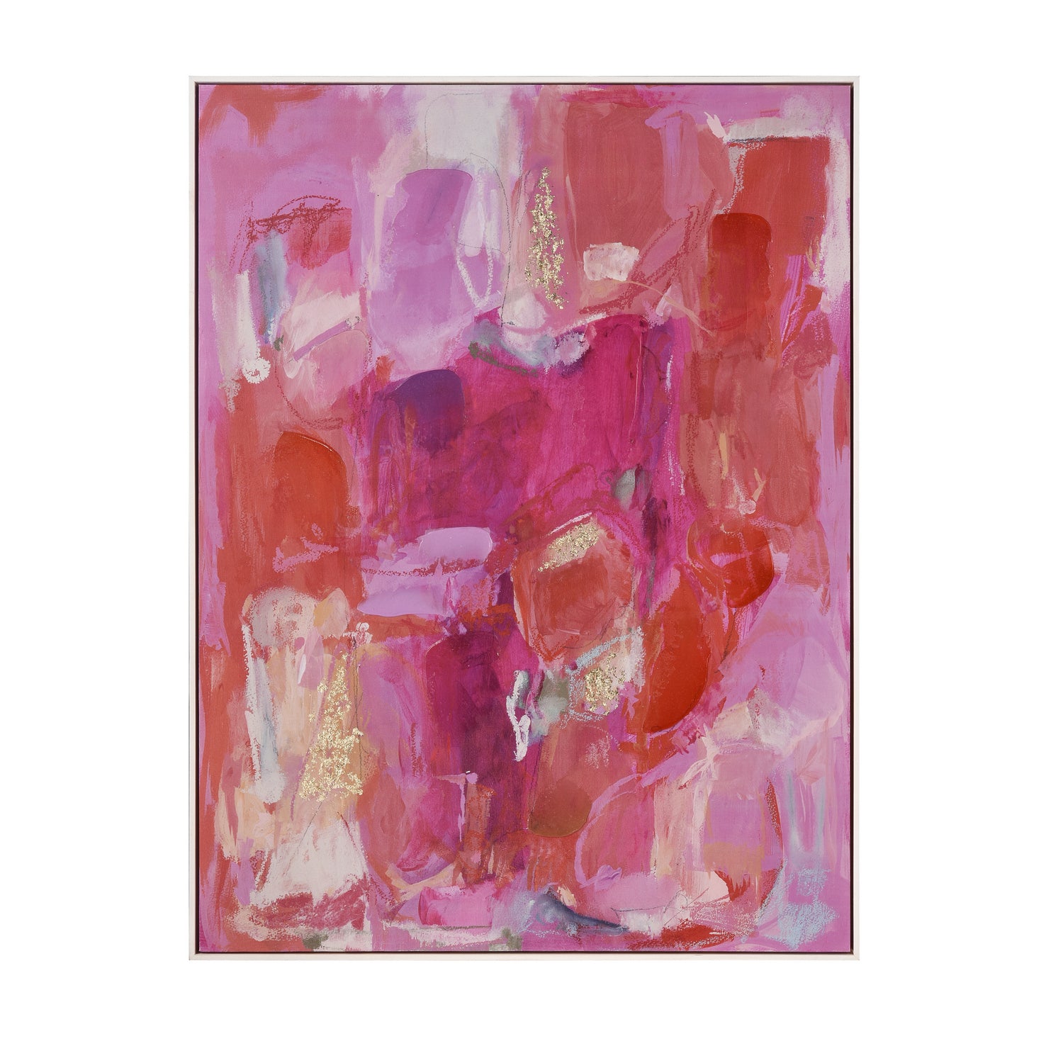 ELK Home - S0056-10451 - Framed Wall Art - Pink Flush - Pink