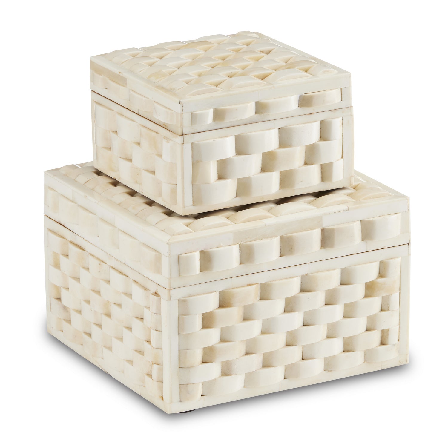 Box Set of 2 from the Felice collection in Natural finish
