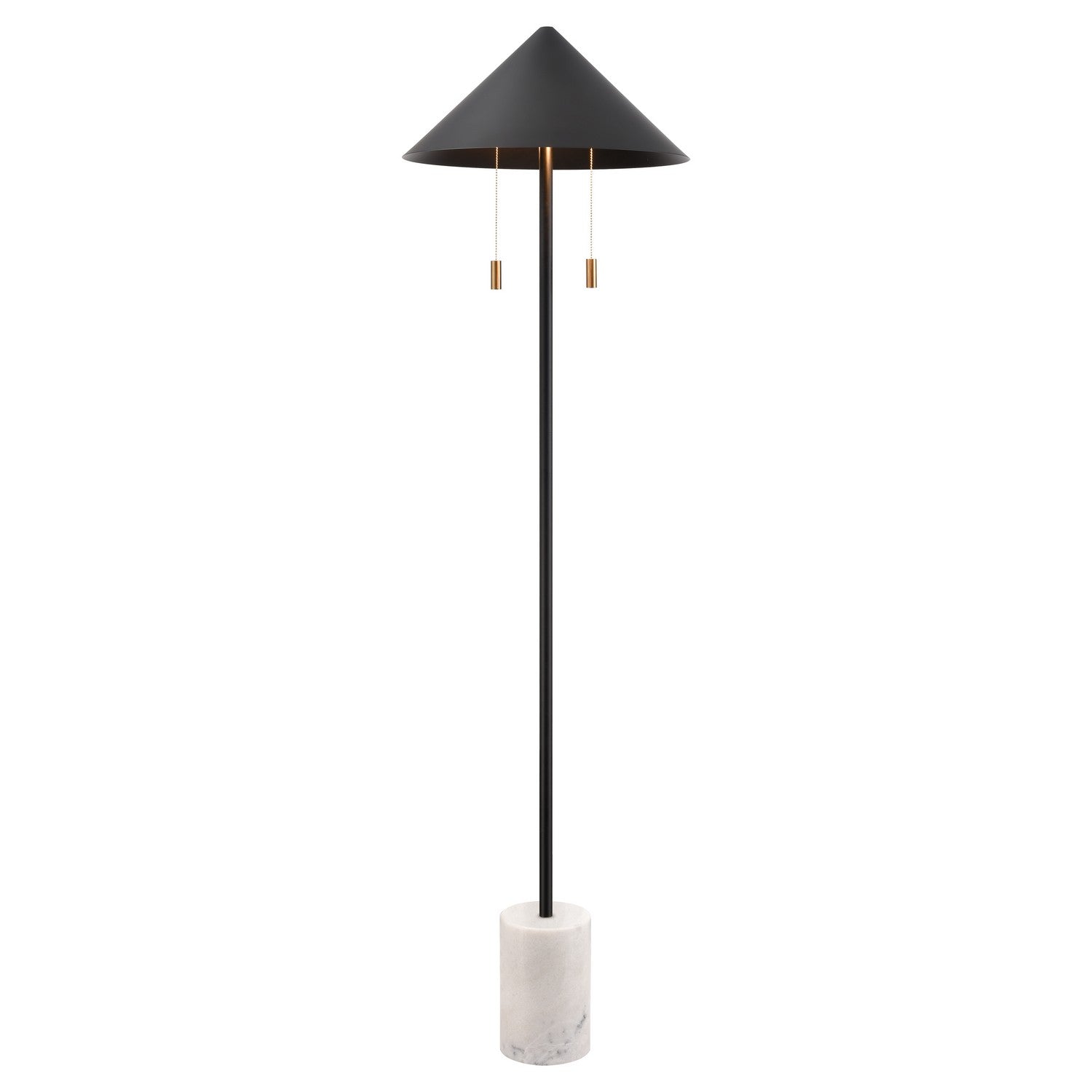 ELK Home - H0019-11111 - Two Light Floor Lamp - Jordana - Black