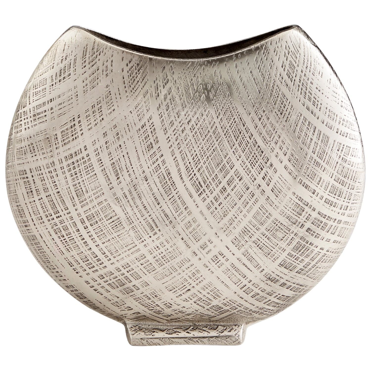 Cyan - 09826 - Vase - Antique Silver