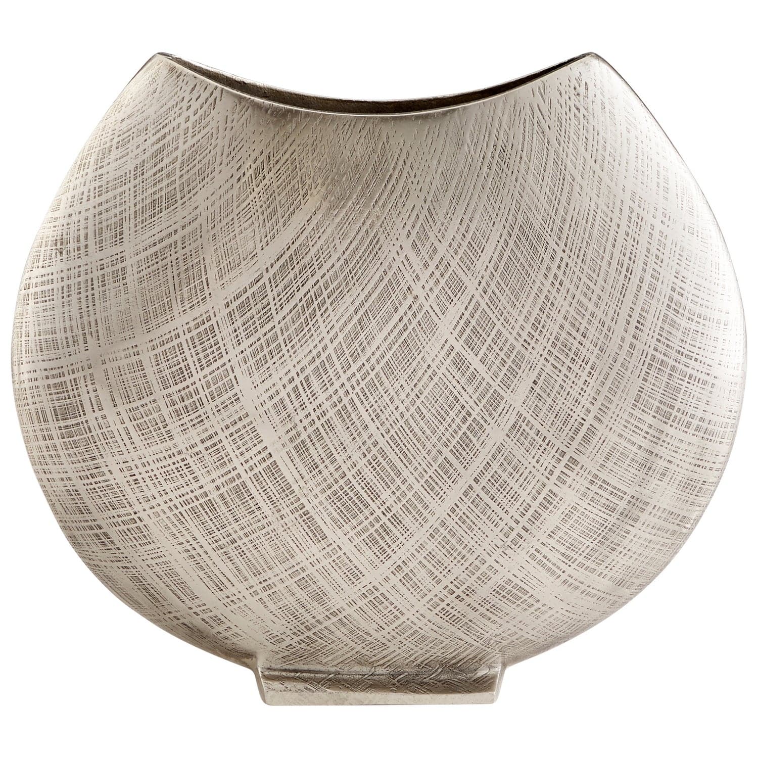 Cyan - 09827 - Vase - Antique Silver
