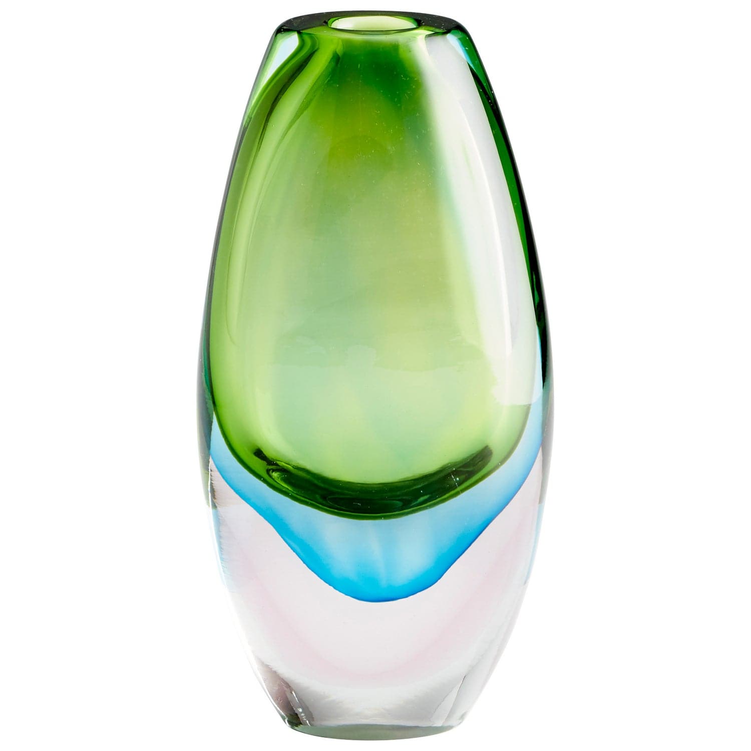 Cyan - 10024 - Vase - Blue And Green