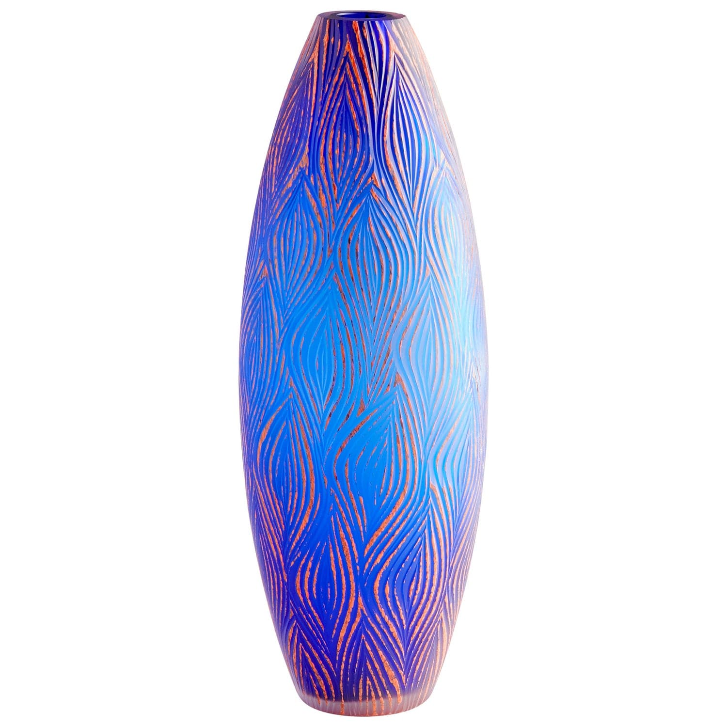 Cyan - 10031 - Vase - Blue