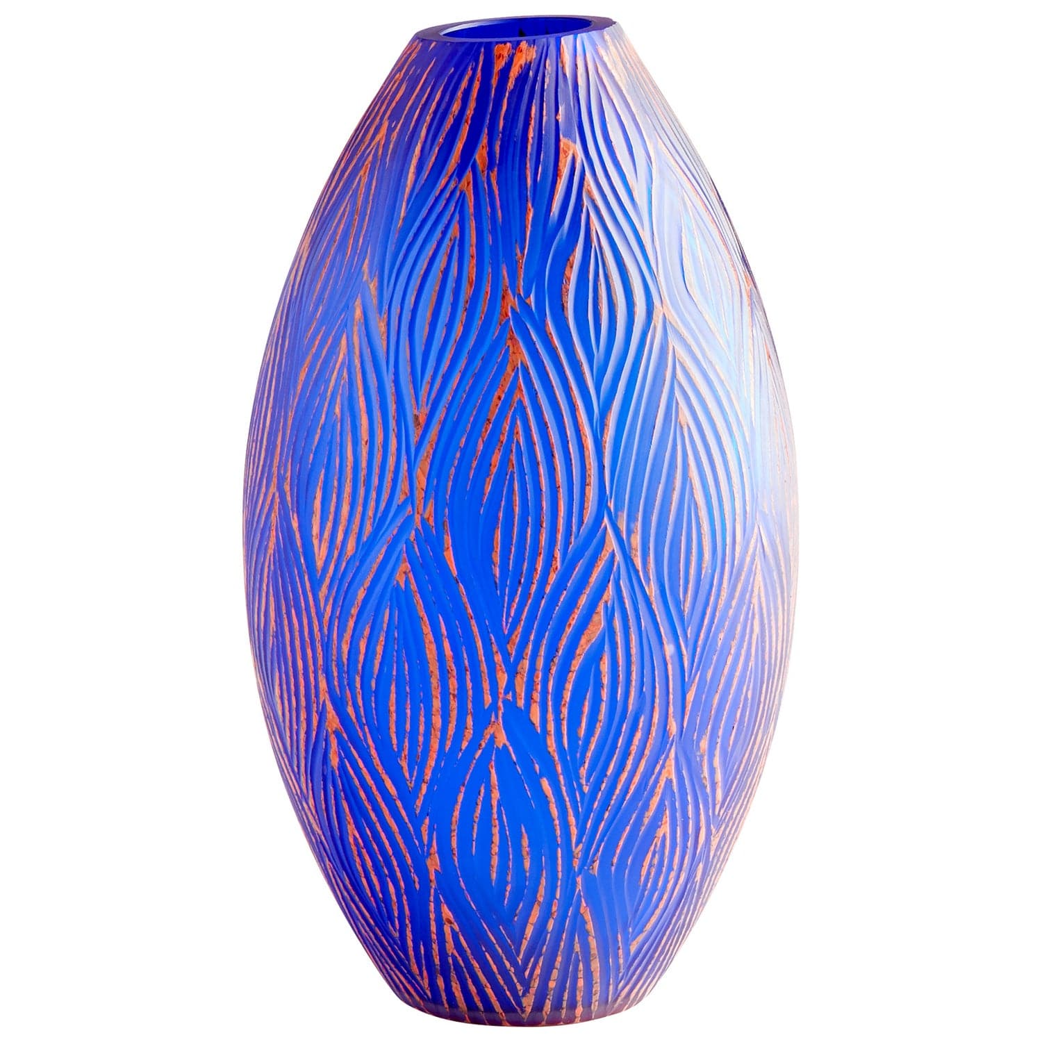 Cyan - 10032 - Vase - Blue