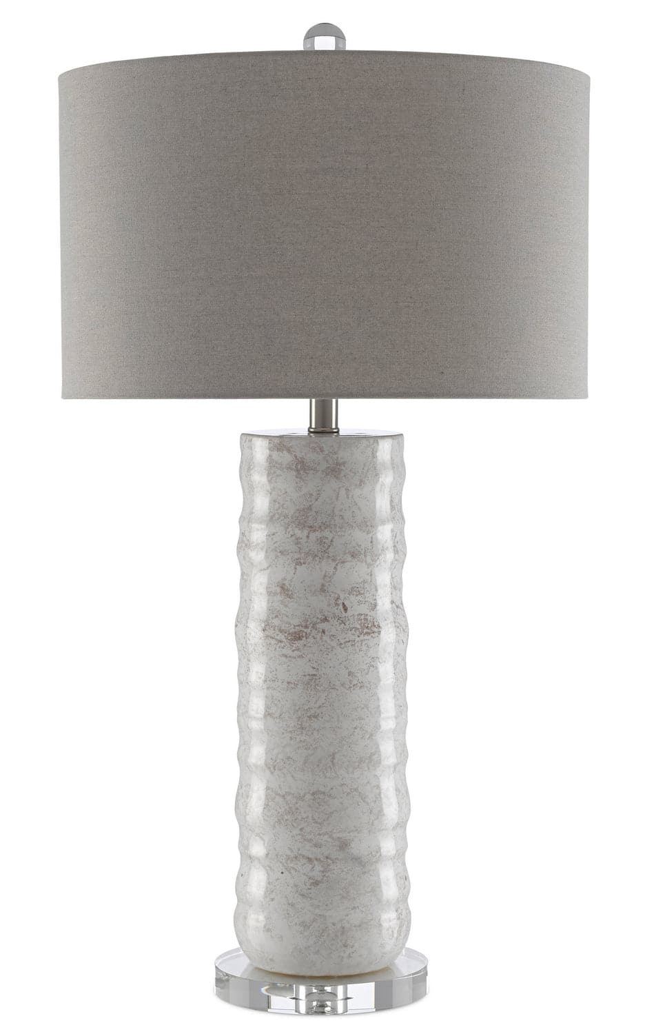 One Light Table Lamp from the Pila collection in Ivory/Taupe finish