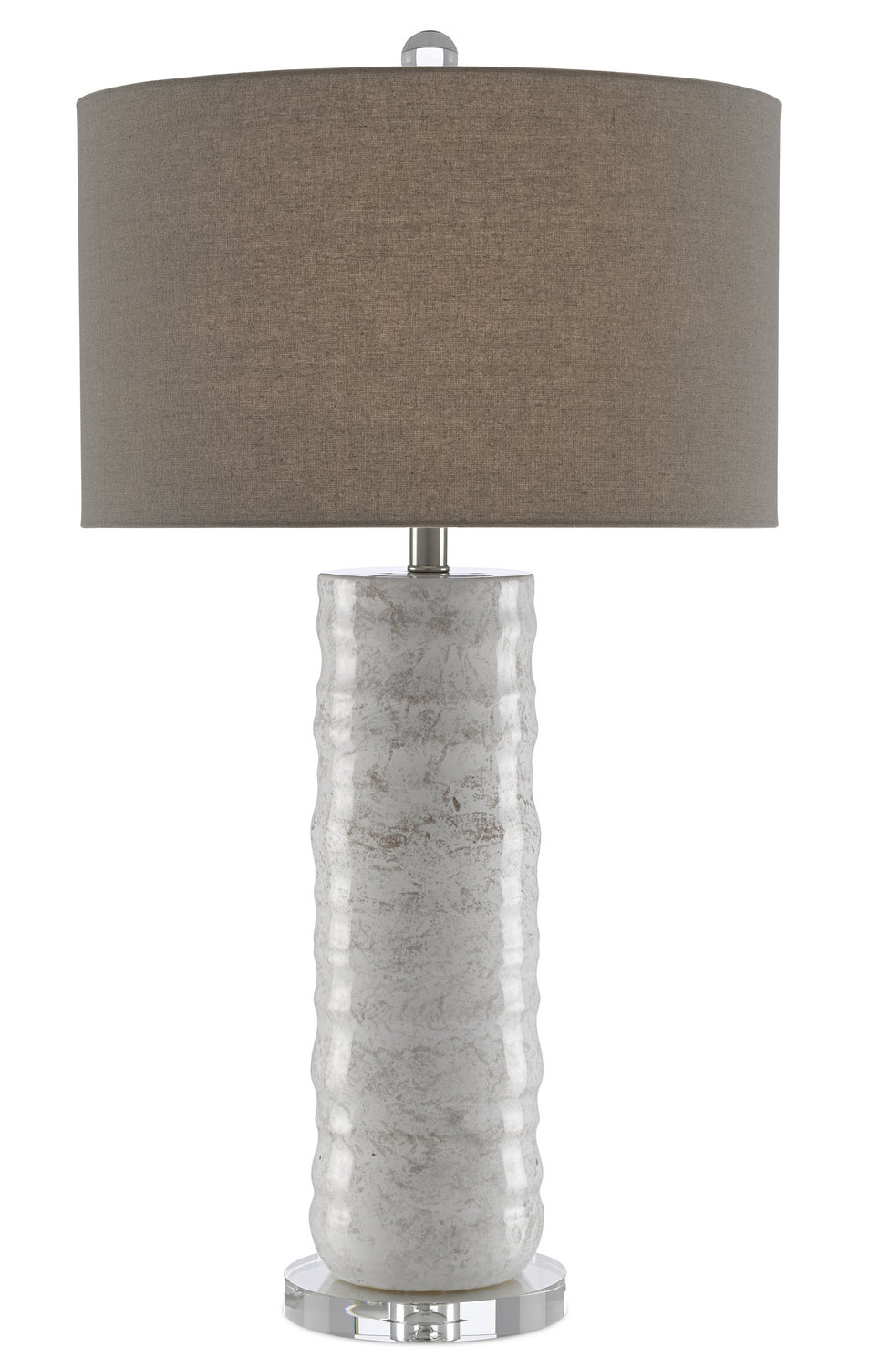 One Light Table Lamp from the Pila collection in Ivory/Taupe finish