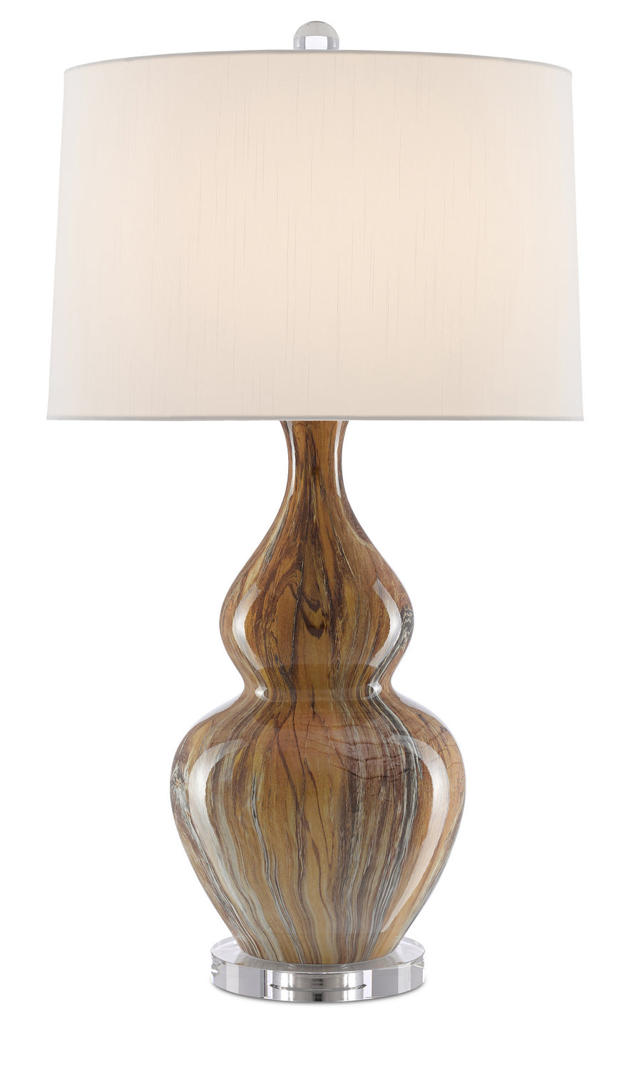 One Light Table Lamp from the Kolor collection in Earth/Brown finish