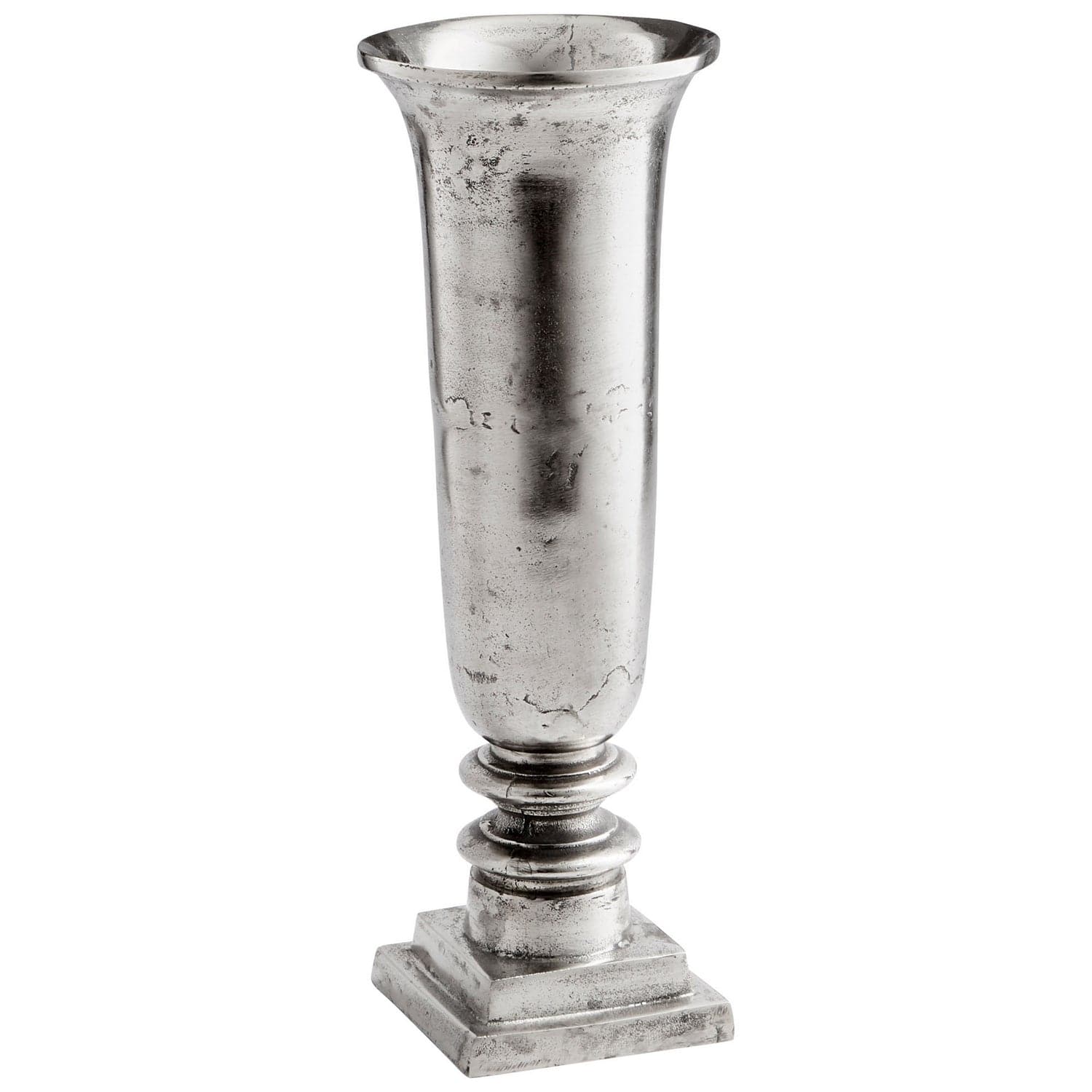 Cyan - 10172 - Vase - Raw Nickel