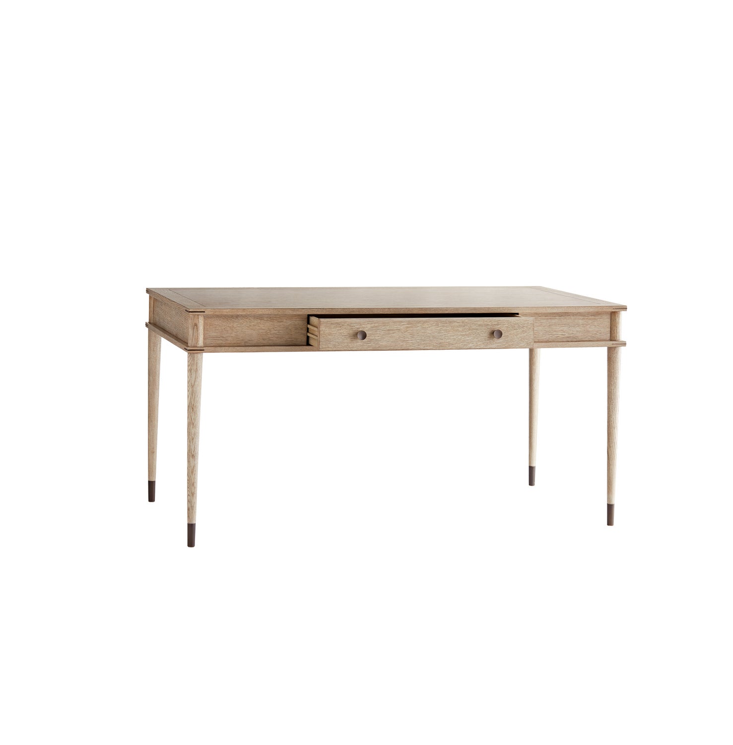 Desk from the Jobe collection in Smoke finish