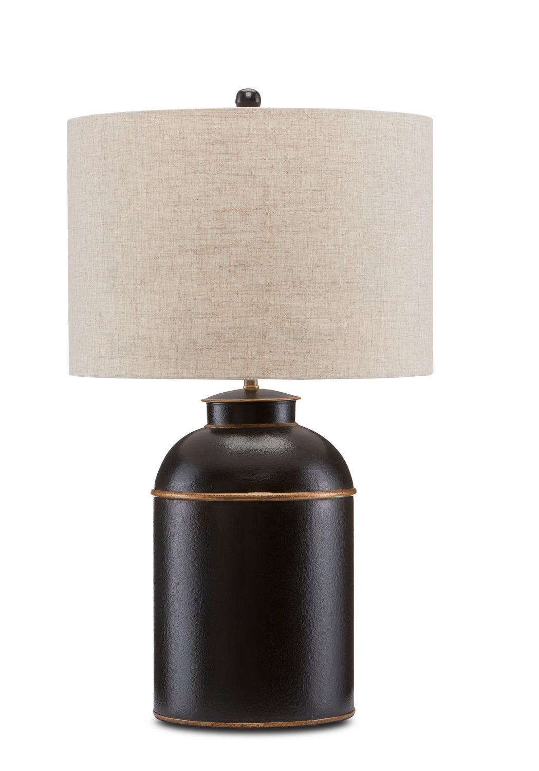 One Light Table Lamp from the London collection in Black/Gold finish