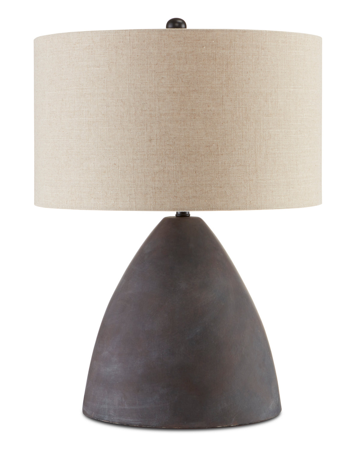 One Light Table Lamp from the Zea collection in Antique Black finish