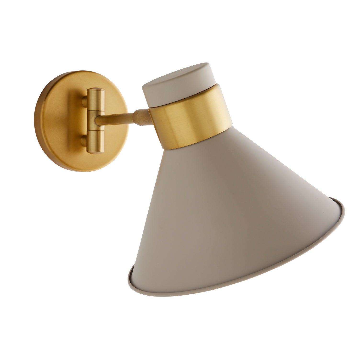 One Light Wall Sconce from the Lane collection in Taupe finish