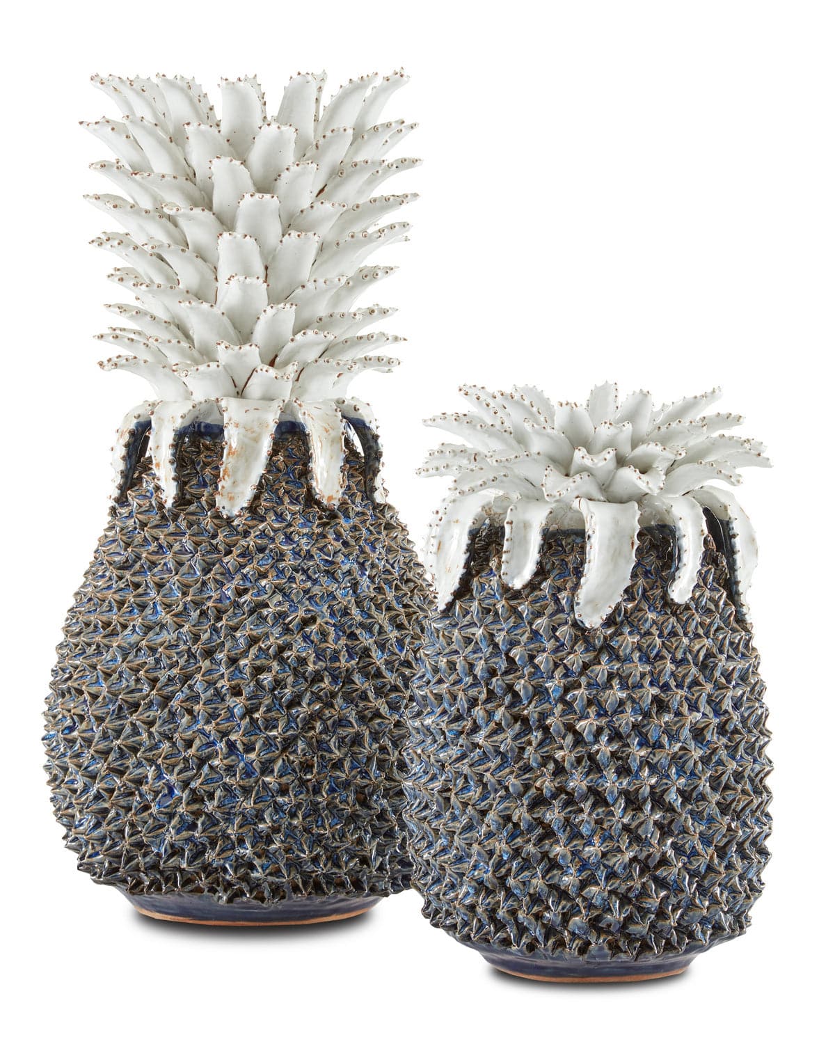 Pineapple from the Waikiki collection in Blue/White finish