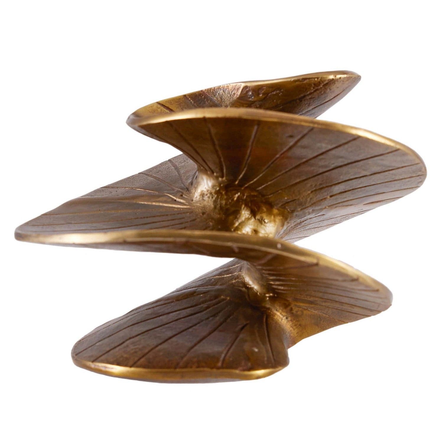 Sculpture from the Uzima collection in Antique Brass finish
