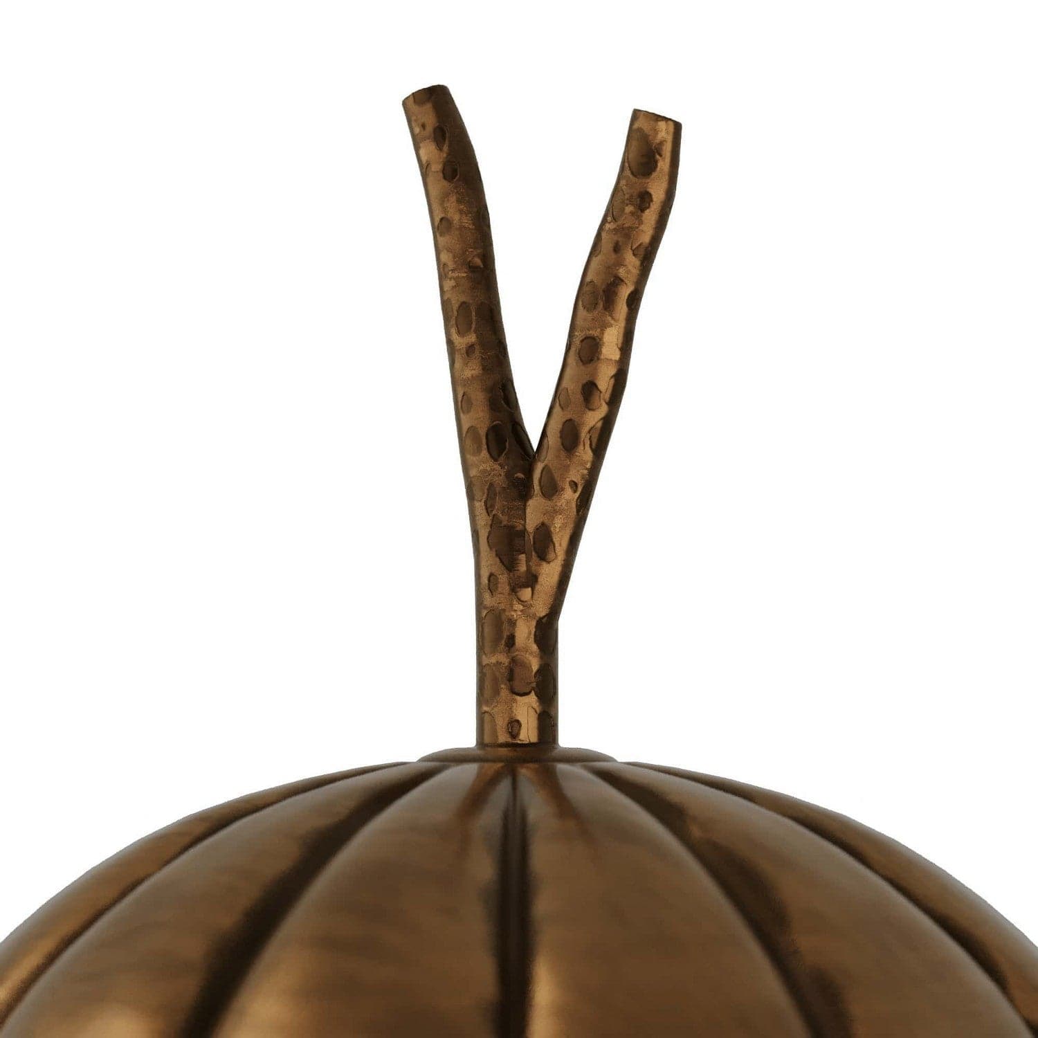 Sculpture from the Soursop collection in Vintage Brass finish