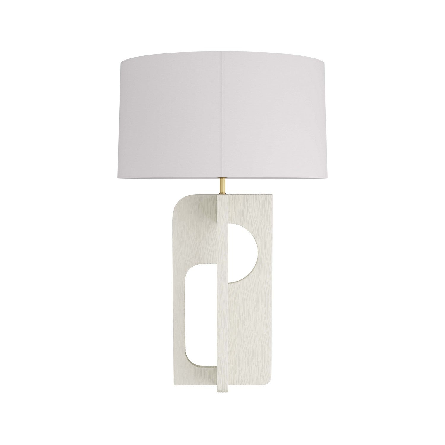 One Light Table Lamp from the Tevin collection in Matte Ivory finish