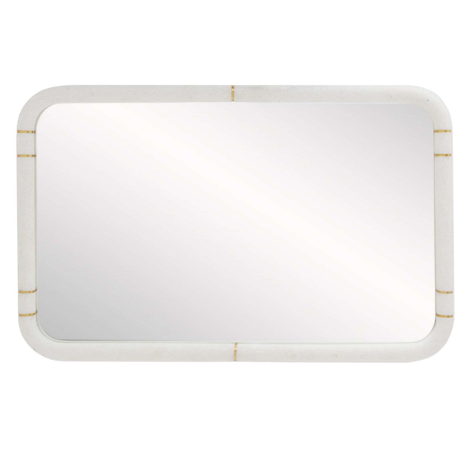 Mirror from the Trevino collection in Ivory finish