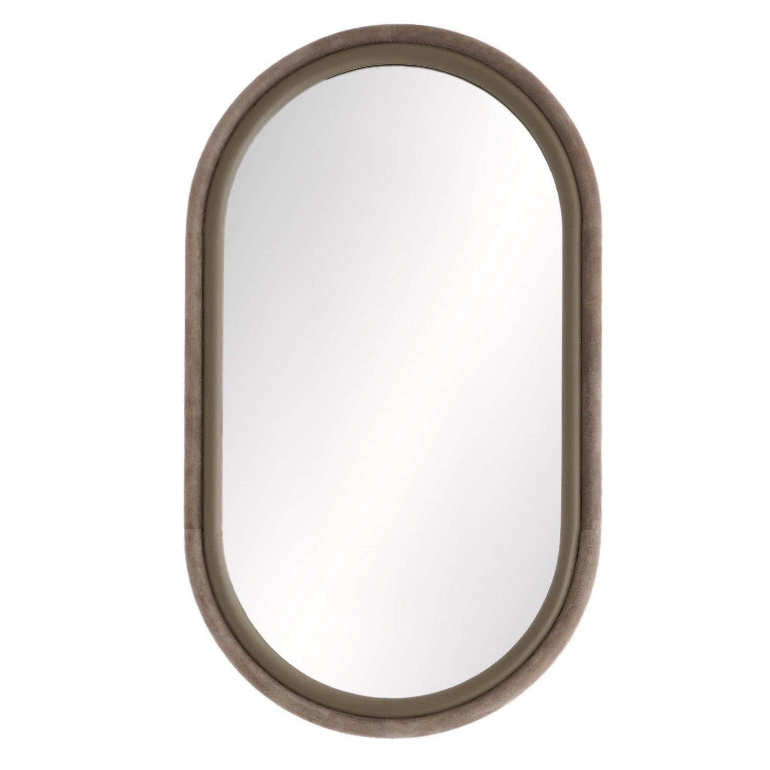Mirror from the Weathers collection in Dove finish