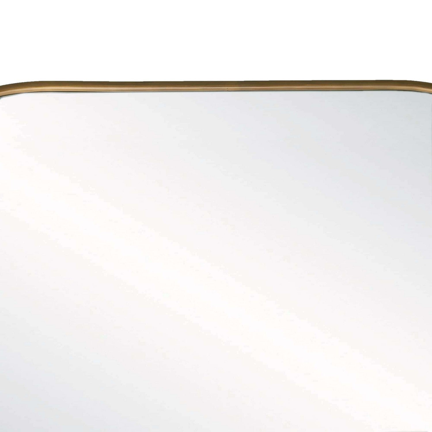 Mirror from the Vaquero collection in Antique Brass finish