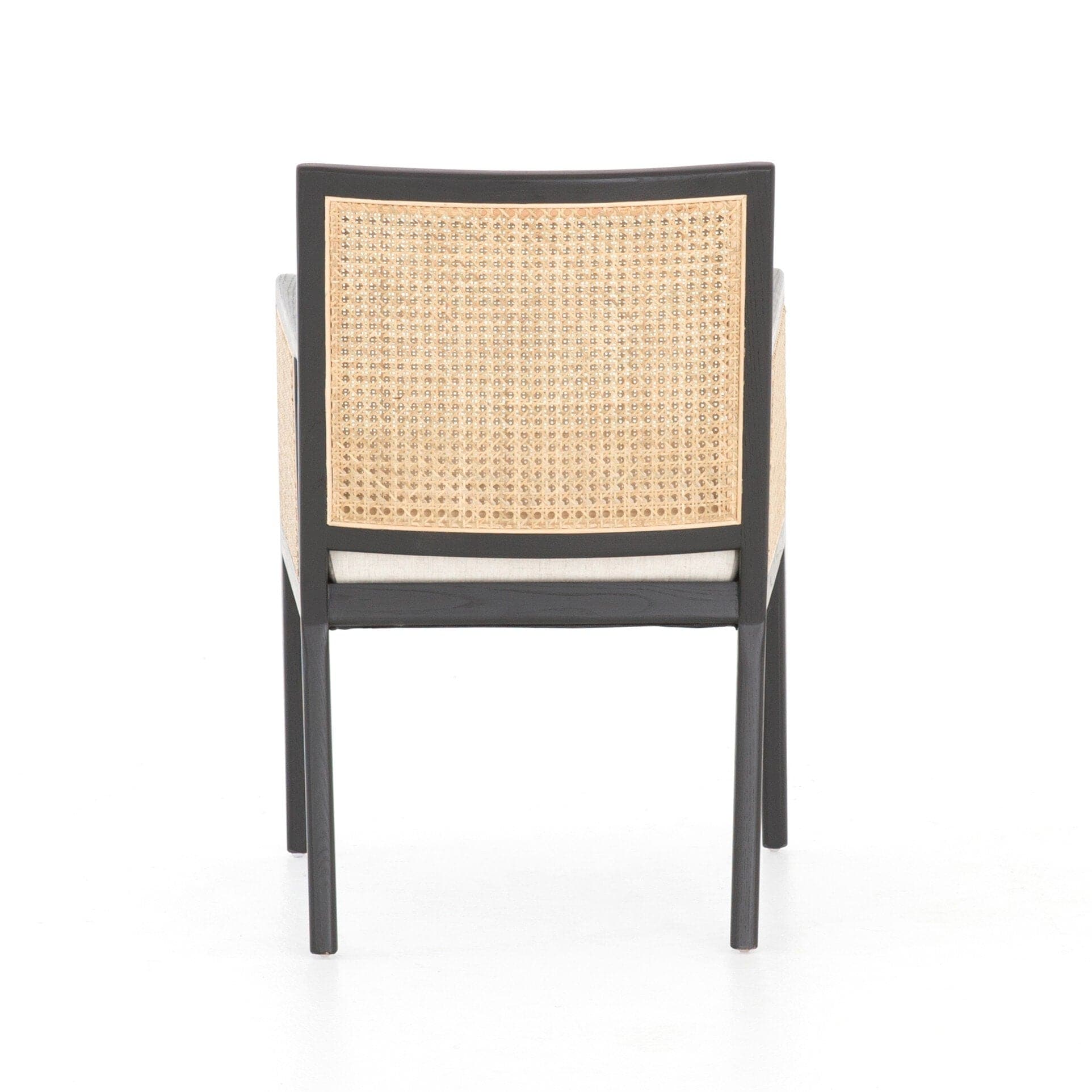 Antonia Cane Dining Armchair - Savile Flax