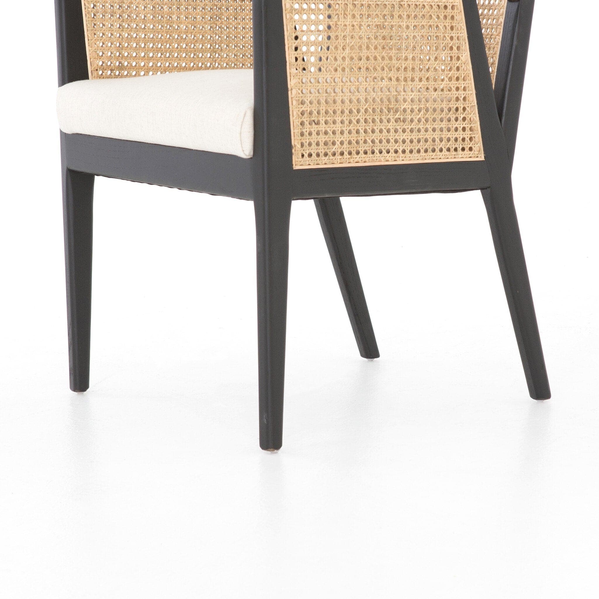 Antonia Cane Dining Armchair - Savile Flax