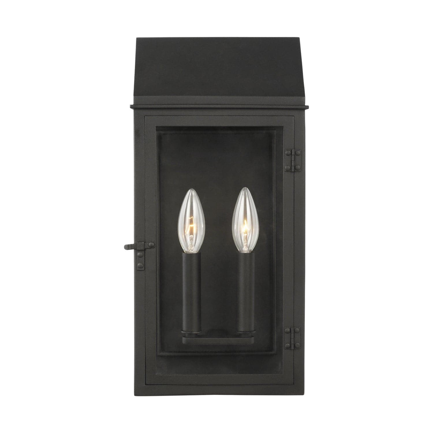 Visual Comfort Studio - CO1262TXB - Two Light Outdoor Wall Lantern - Hingham - Textured Black