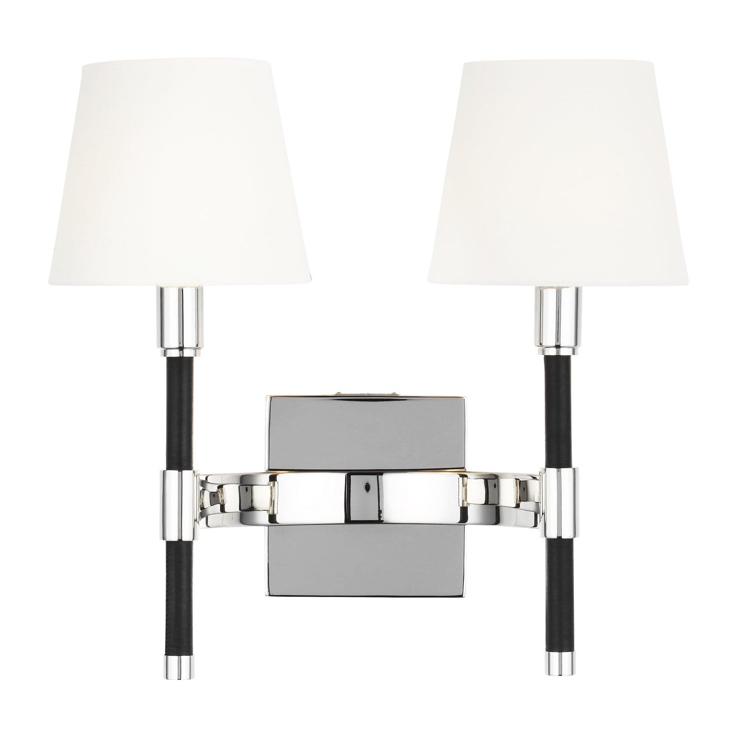 Visual Comfort Studio - LW1022PN - Two Light Wall Sconce - Katie - Polished Nickel