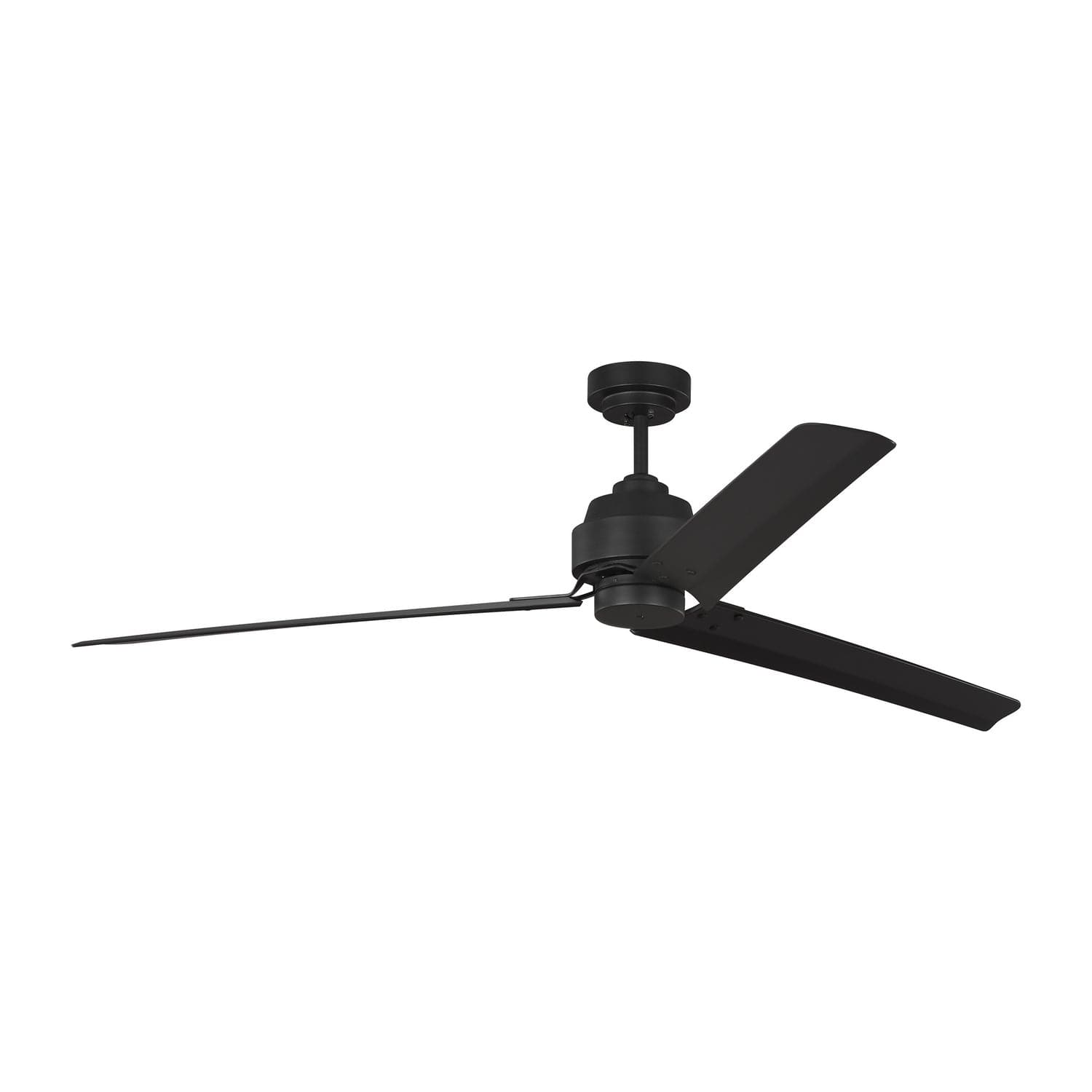 Visual Comfort Fan - 3ARR68MBK - 68``Ceiling Fan - Arcade 68 - Midnight Black