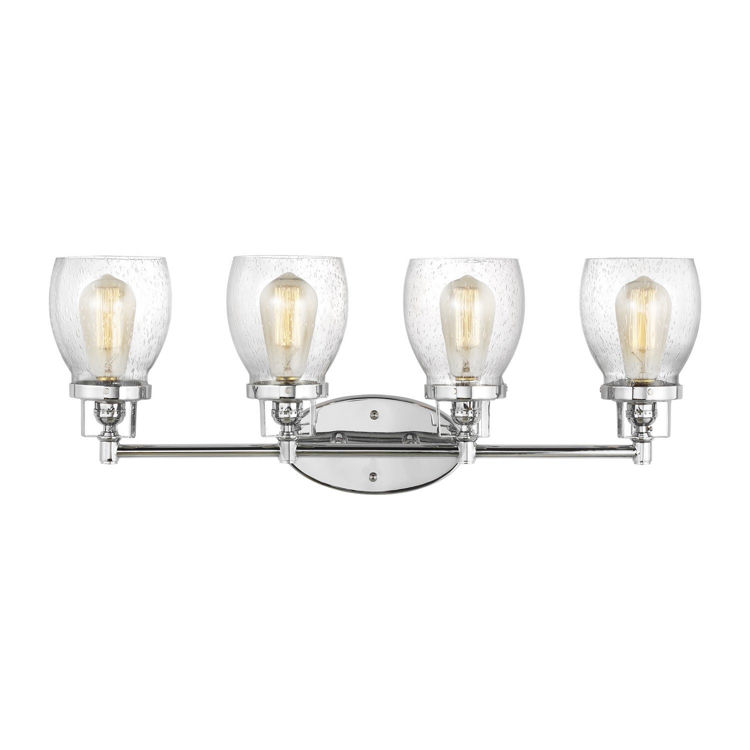 Generation Lighting. - 4414504-05 - Four Light Wall / Bath - Belton - Chrome