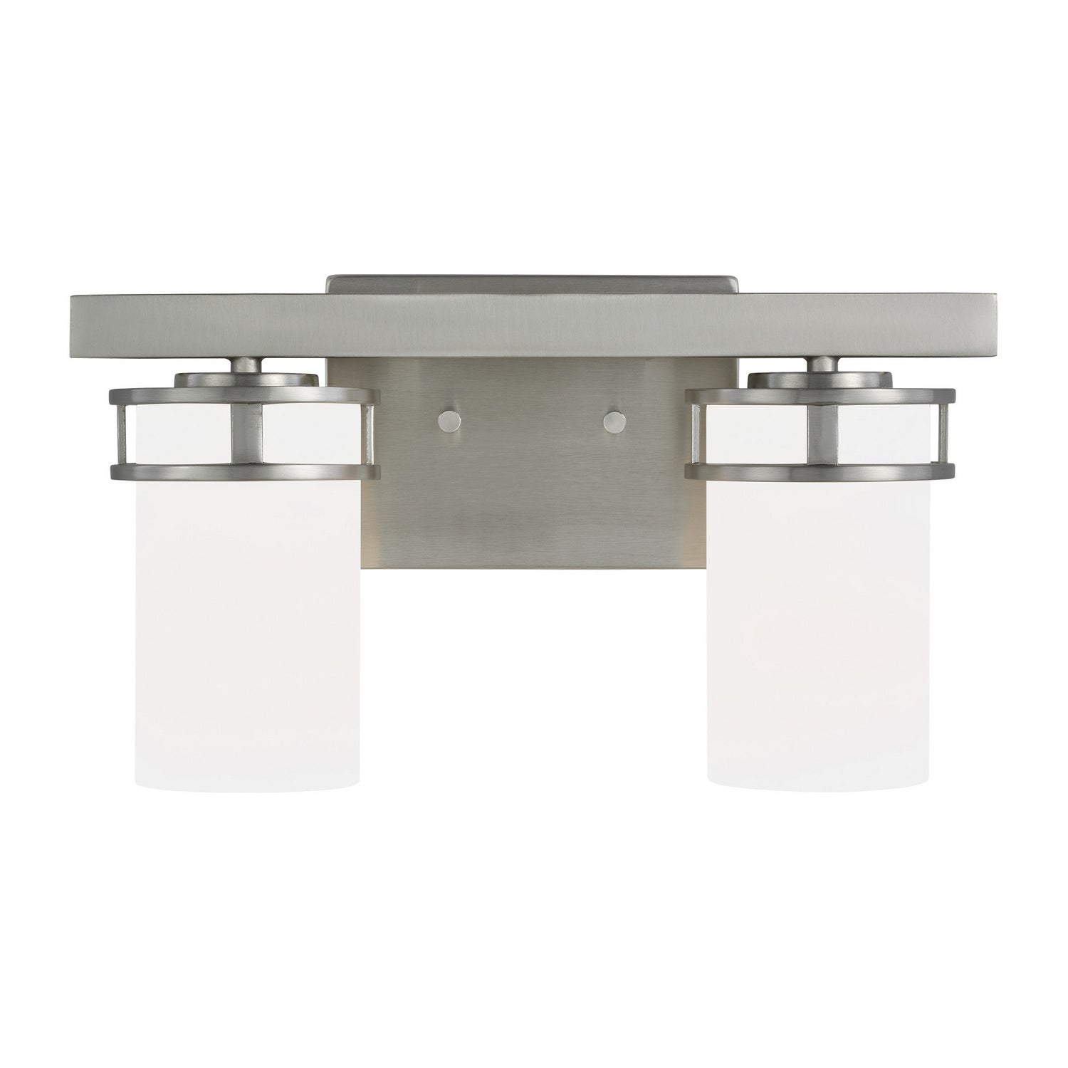 Generation Lighting. - 4421602-962 - Two Light Wall / Bath - Robie - Brushed Nickel